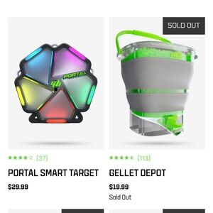 2 In One Portal Smart Target & Gellet Depot In A Discounted Box *NEW*